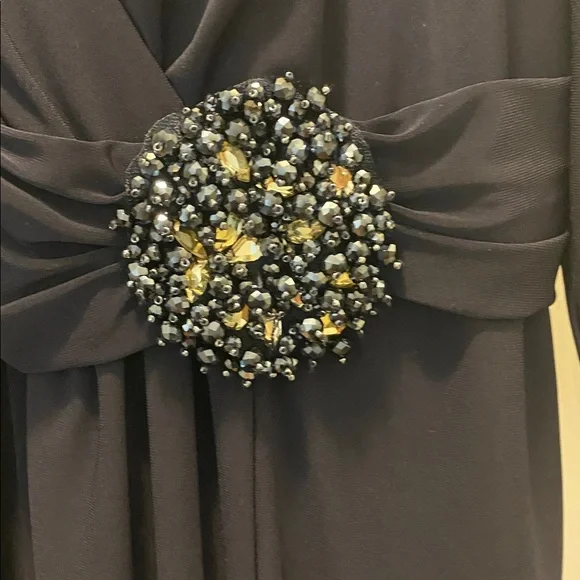 Alex Evenings women’s Navy dress size 14w - Picture 7 of 8